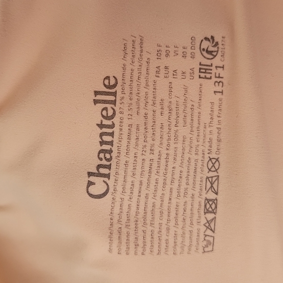 Chantelle Women's Norah Comfort Underwire Bra- Size 40DDDD - Picture 6 of 8